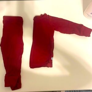 Posh Peanut 2 piece waffle pajamas